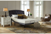 Chime 8 Inch Memory Foam White King Mattress in a Box - Gate FurnitureKing Mattress