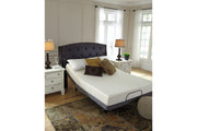 Chime 8 Inch Memory Foam White Queen Mattress in a Box - Gate FurnitureQueen Mattress