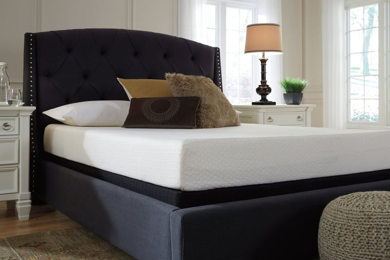 Chime 8 Inch Memory Foam White Twin Mattress in a Box - Gate FurnitureTwin Mattress