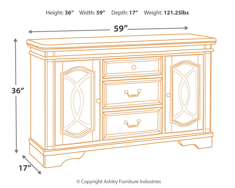 Chipped White Realyn Dining Table and 6 Chairs with Storage - PKG014923