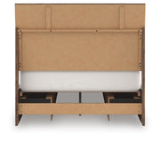 Chirason Brown Full Panel Bed with Storage - PCB3367B28
