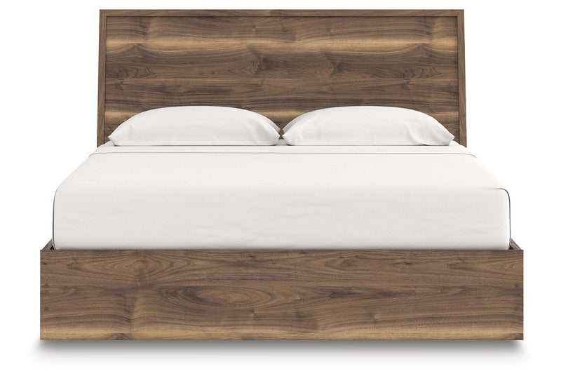 Chirason Brown King Panel Bed with Storage - PCB3367B14