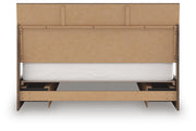 Chirason Brown King Panel Bed with Storage - PCB3367B14
