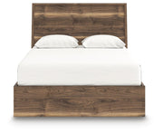 Chirason Brown Queen Panel Bed with Storage - PCB3367B4