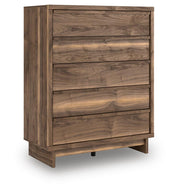 Chirason Brown Wide Chest of Drawers - PCB3367-345