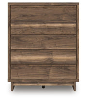 Chirason Brown Wide Chest of Drawers - PCB3367-345