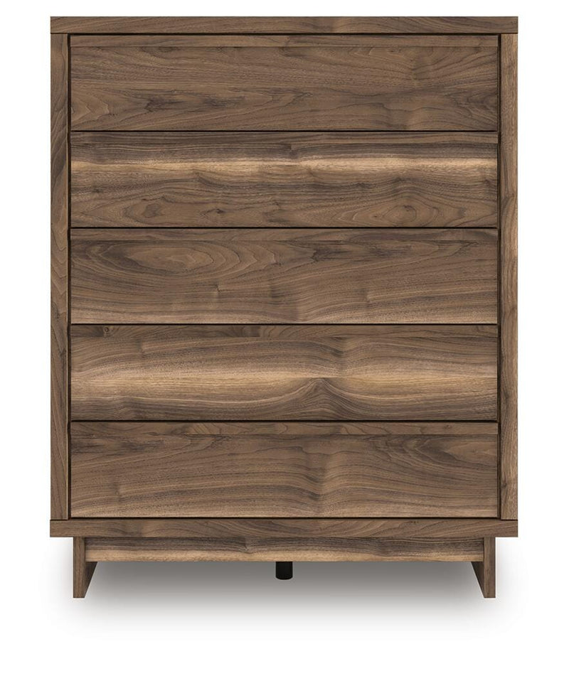 Chirason Brown Wide Chest of Drawers - PCB3367-345