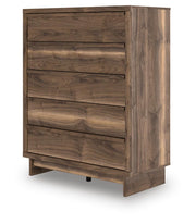 Chirason Brown Wide Chest of Drawers - PCB3367-345