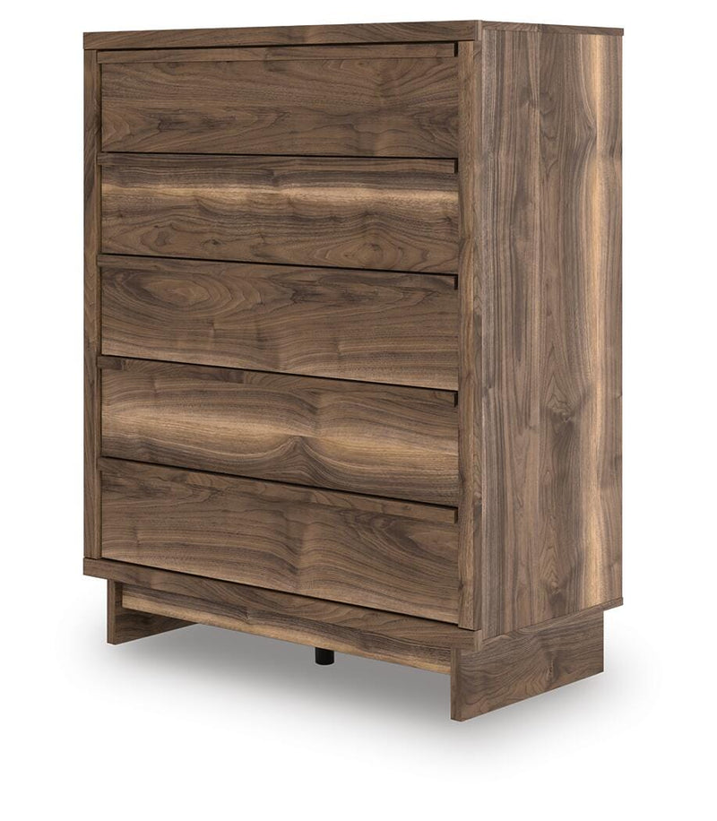 Chirason Brown Wide Chest of Drawers - PCB3367-345