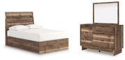 Chirason Full Panel Platform Bed, Dresser and Mirror - PCB3367B26