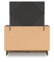 Chirason Twin Panel Bed with Storage, Dresser and Mirror - PCB3367B30