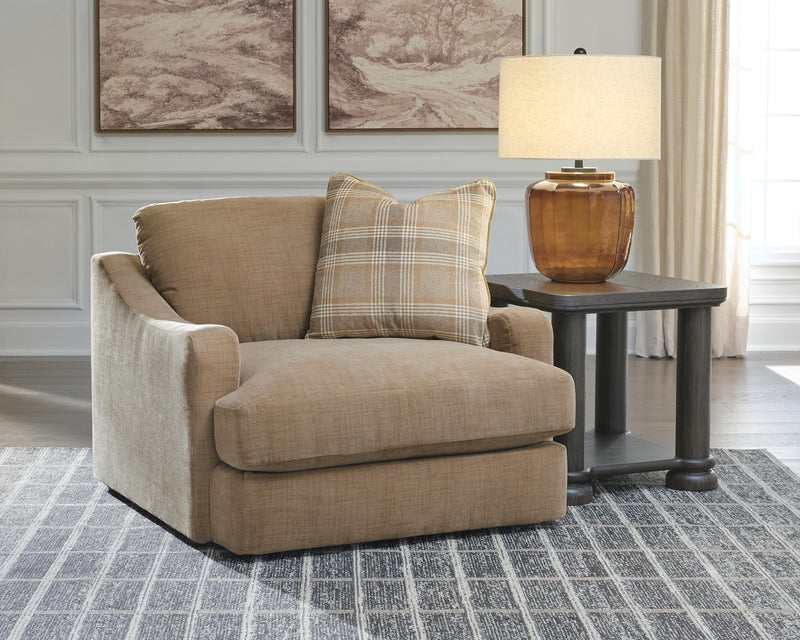 ChloeeAnne Honey Oversized Chair - 2550523