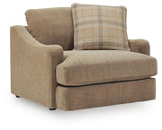 ChloeeAnne Honey Oversized Chair - 2550523
