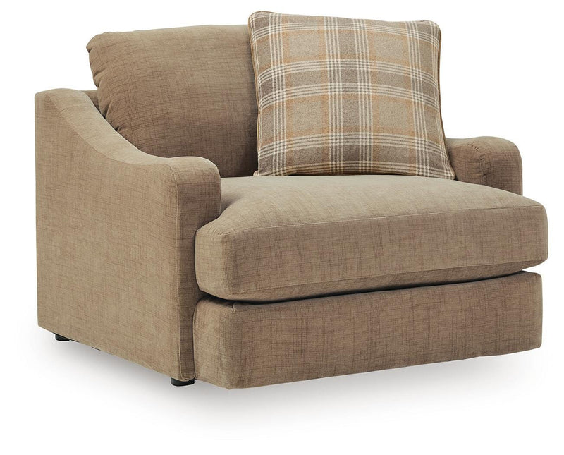 ChloeeAnne Honey Oversized Chair - 2550523