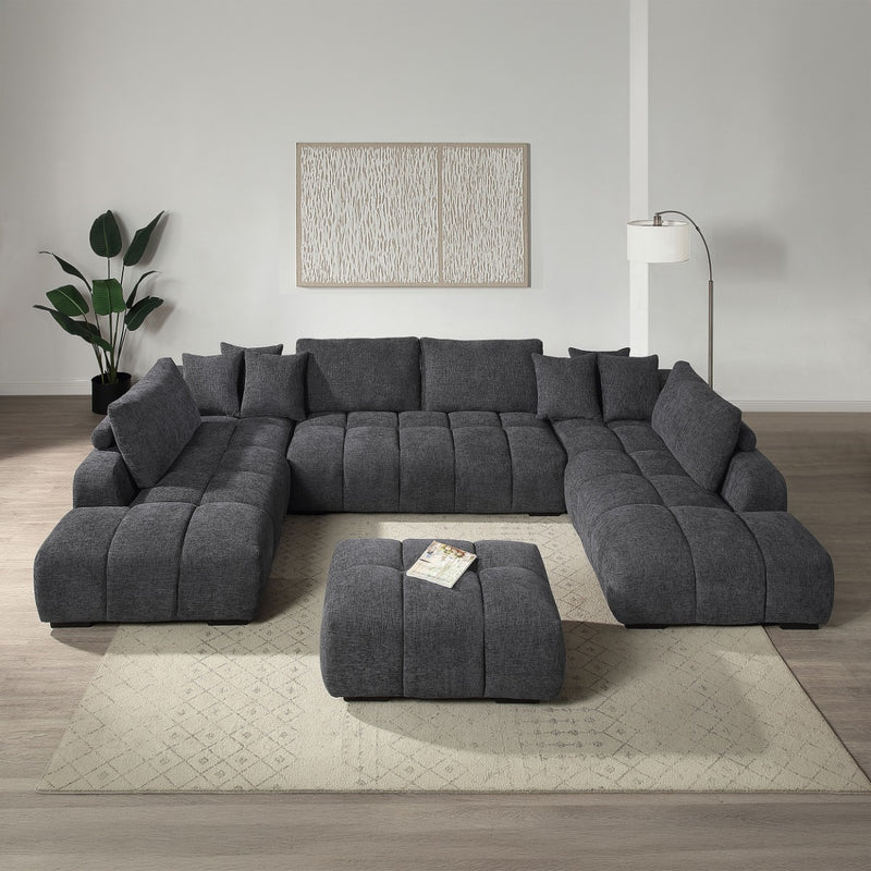 Chosen Sectional Sofa w/6 Pillows - LV02840