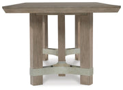 Chrestner Gray Dining Table and 6 Chairs - D983D5