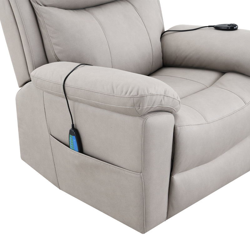 Chriki Power Recliner w/Lift & Heating & Massage - LV04272
