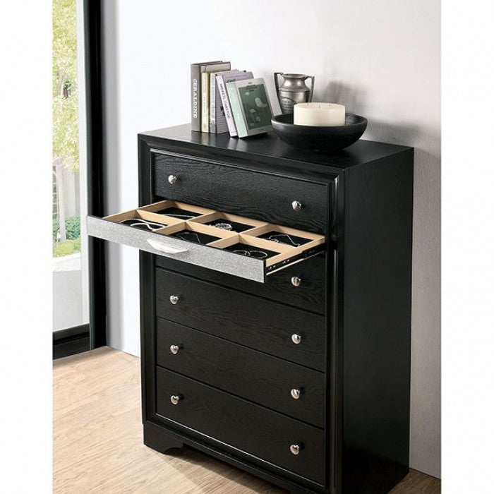 Chrissy Black Chest - CM7552BK-C