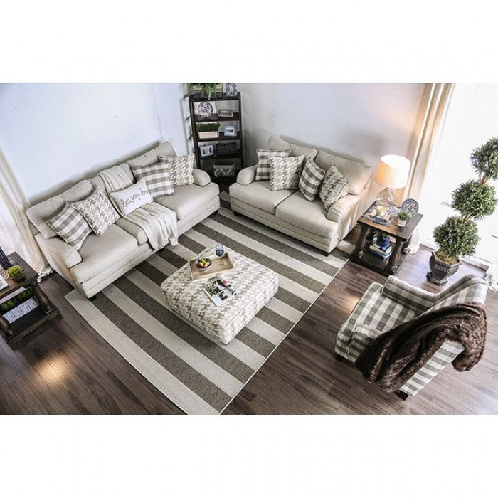 Christine Light Gray Sofa - SM8280-SF