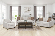 Christine Upholstered Sloped Arm Accent Chair Beige - 552063