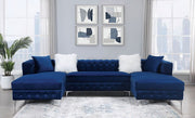 Ciabattoni Navy Sectional - CM6256NV-SECT