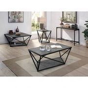 Ciana Gray/Sand Black End Table - CM4744E
