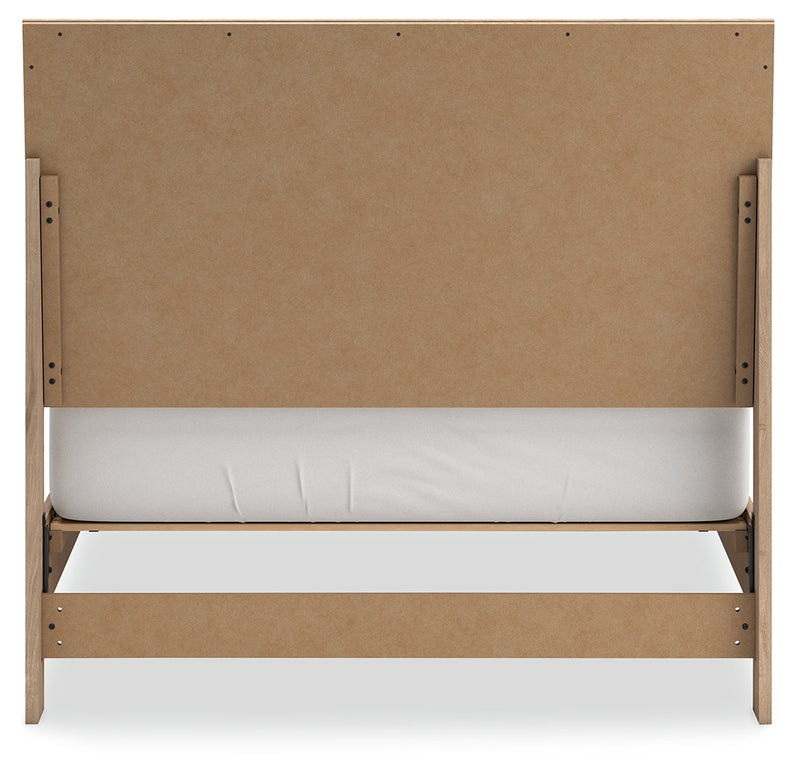 Cielden Full Panel Bed with Dresser in Two-tone - PKG018706