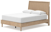 Cielden Queen Panel Bed with Dresser and 2 Nightstands in Two-tone - PKG018917