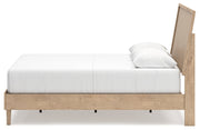 Cielden Queen Panel Bed with Dresser and 2 Nightstands in Two-tone - PKG018917