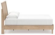 Cielden Queen Panel Bed with Dresser in Two-tone - PKG018696