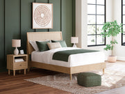Cielden Queen Panel Bed with Dresser in Two-tone - PKG018696