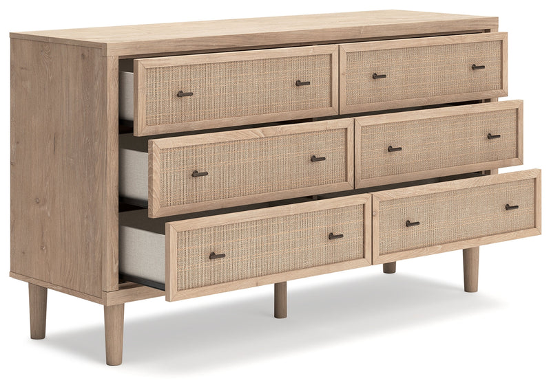 Cielden Queen Panel Bed with Dresser in Two-tone - PKG018696