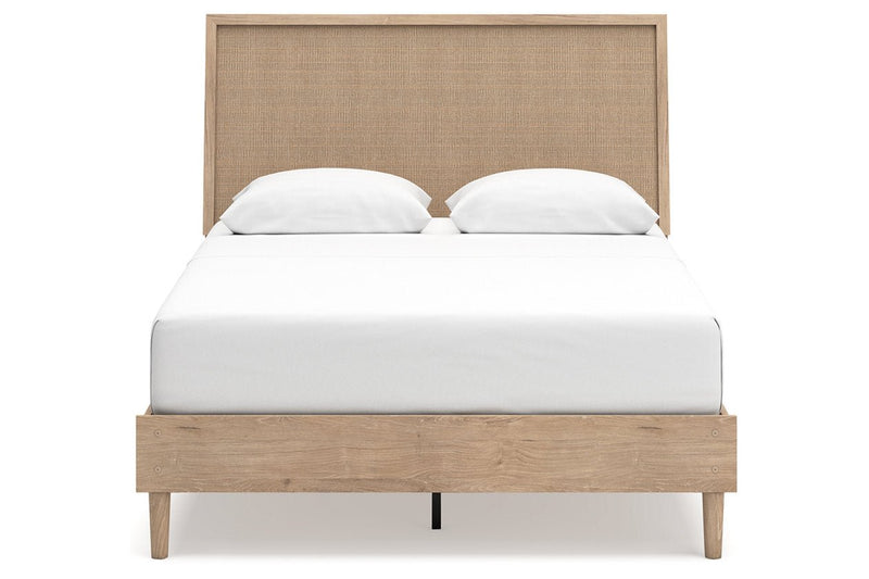 Cielden Two - tone Queen Platform Bed - Gate FurnitureQueen Bed