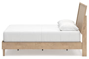 Cielden Two - tone Queen Platform Bed - Gate FurnitureQueen Bed