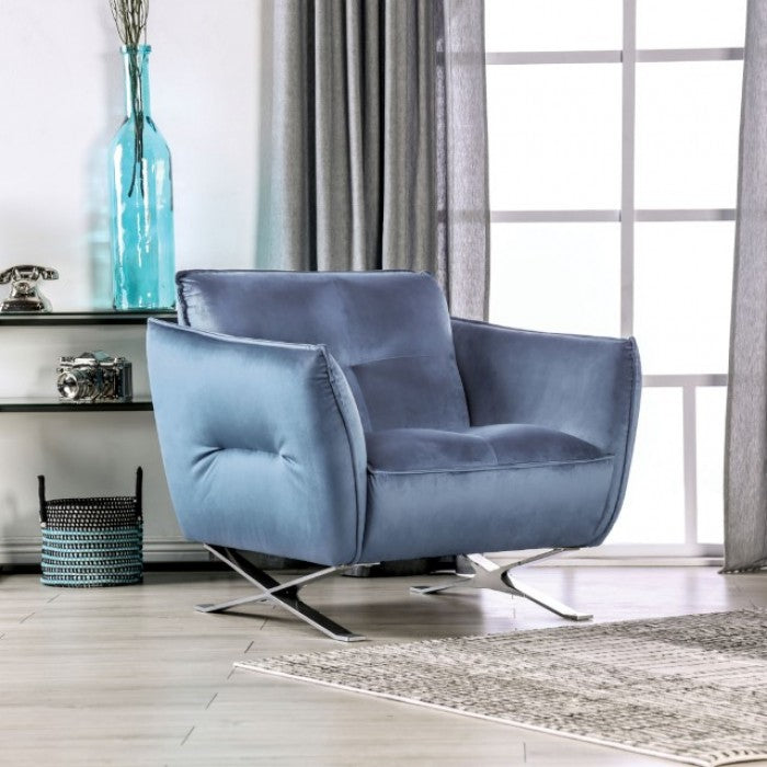 Civellutino Light Blue Chair - FM90004-CH-PK