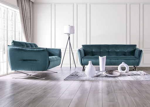 Civellutino Teal Chair - FM90004TL-CH-PK