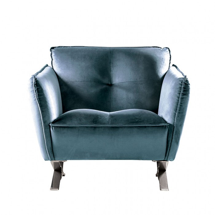 Civellutino Teal Chair - FM90004TL-CH-PK