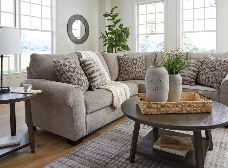 Claireah Umber 2 - Piece LAF Sectional - Gate FurnitureSectional