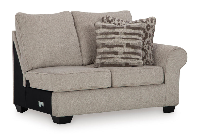 Claireah Umber 3 - Piece LAF Sectional - Gate FurnitureSectional