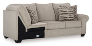 Claireah Umber 3 - Piece RAF Sectional - Gate FurnitureSectional