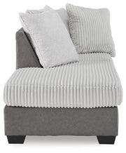 Clairette Court Alloy Left-Arm Facing Corner Chaise - 3150316
