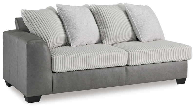 Clairette Court Alloy Left-Arm Facing Sofa - 3150366