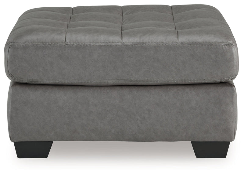Clairette Court Alloy Oversized Accent Ottoman - 3150308