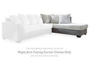 Clairette Court Alloy Right-Arm Facing Corner Chaise - 3150317