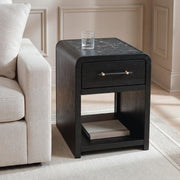 Clanden Black End Table - T1540-3