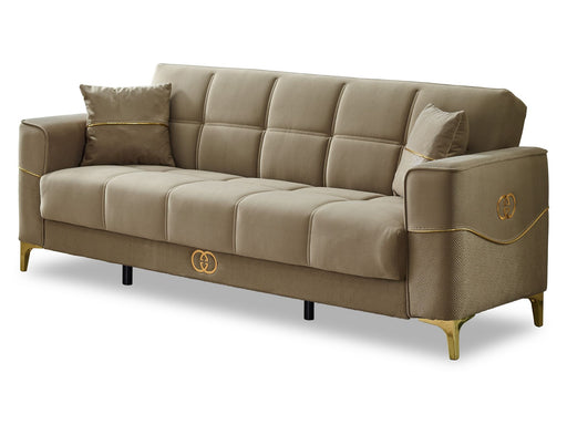 Clara Convertible Sofa Beige in Beige - 101-CLA-LV260-3