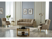Clara Convertible Sofa Beige in Beige - 101-CLA-LV260-3