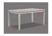 Clara Driftwood Dining Set - Gate FurnitureDining Room Set