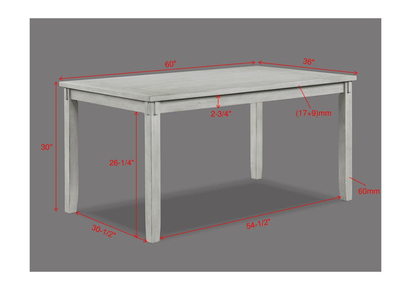 Clara Driftwood Dining Set - Gate FurnitureDining Room Set