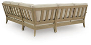 Clare View Beige 3-Piece Outdoor Sectional - P801P10